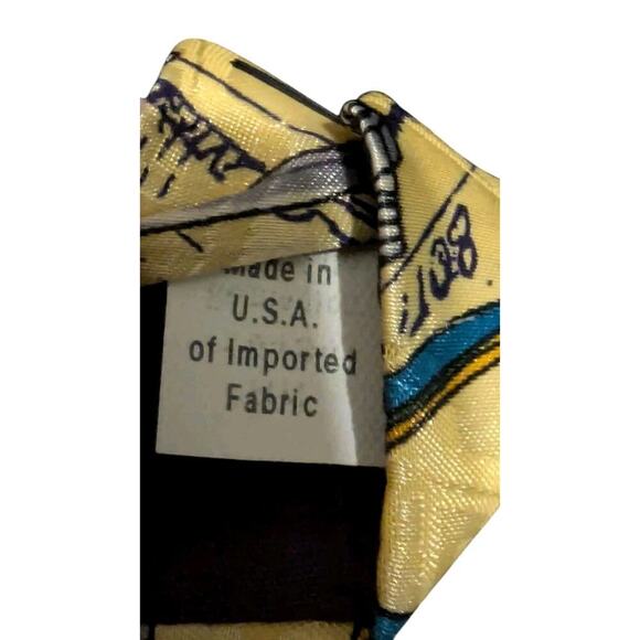 Vintage Home Improvement TV Show Gold Necktie Tooling Around Construction Tie T - Picture 5 of 5